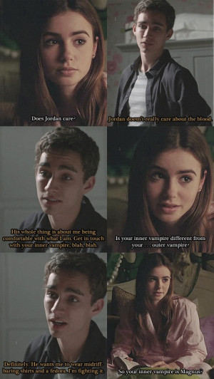 ... clary and simon lily collins as clary robert sheehan as simon quote
