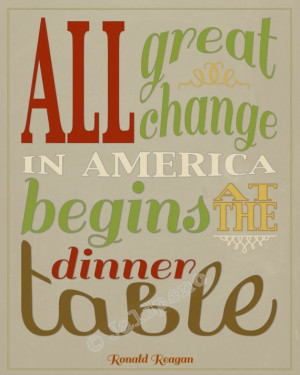 ... , Art Kitchens, Printables Families, Reagan Quotes, Dining Rooms Wall