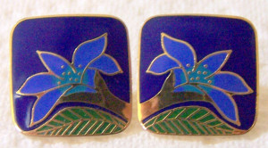 Laurel Burch Wild Lily Earrings