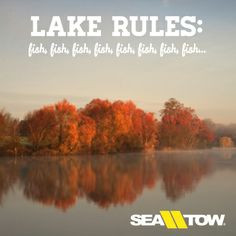 Lake Rules: #Fish, Fish, Fish, Fish... #boat #quote #lakequotes # ...