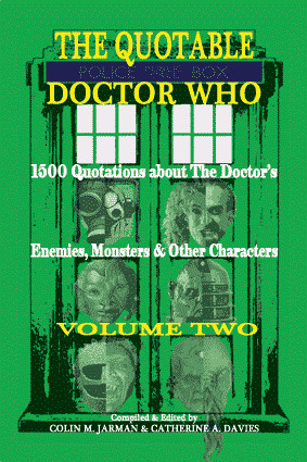 Doctor Who Phrases http://www.blue-eyed-books.co.uk/doctor-who-quotes ...