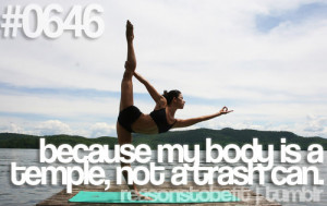 Runner Things #2491: Reasons to be fit #0646 Because my body is a ...