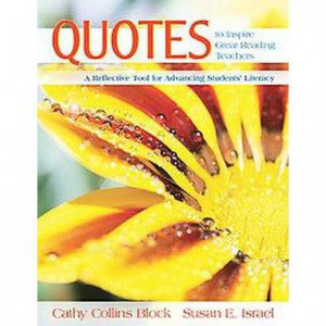 Quotes to Inspire Great Reading Teachers (Paperback)