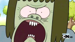 Regular Show Pissed-Off Muscle Man