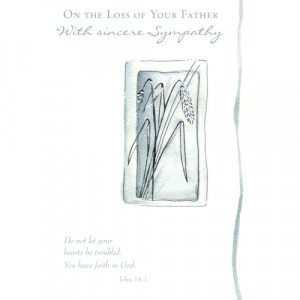 Sympathy Card - Loss of Father