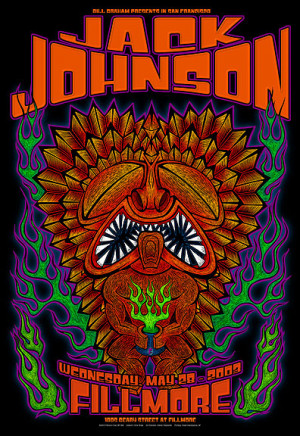 Jack Johnson Poster Chris Shaw