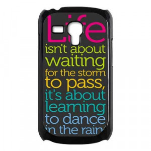 Life Quotes About Dance Typograph Samsung Galaxy s3 mini case $16.89 # ...
