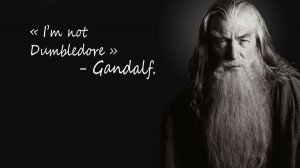 gandalf humor quotes the lord of the rings harry potter trolling ian ...