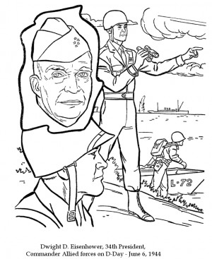 Veterans Day Coloring Page
