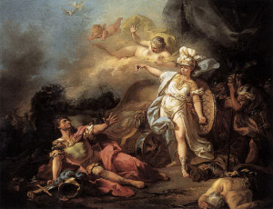 Athena (Minerva) Photo: Athena vs. Ares
