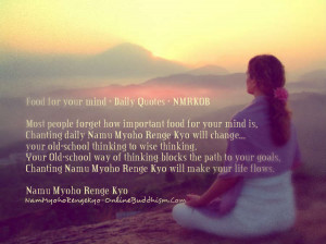 Food for your mind – Daily Quotes – NMRKOB
