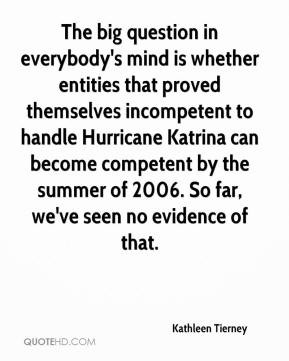 The big question in everybody's mind is whether entities that proved ...