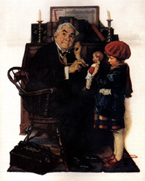 Golly Gee!! You are NORMAN ROCKWELL.