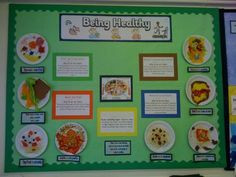 Healthy Display, classroom display, class display, diet, food, health ...