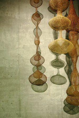 ... Ruth Asawa, Lava Lamps, San Francisco, Fiber Art, Black, Wire