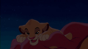 simba #mufasa #father and son #under the stars #king #raionkingu gifs ...