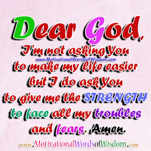 ... Quotes About God And Strength Read more inspirational quotes