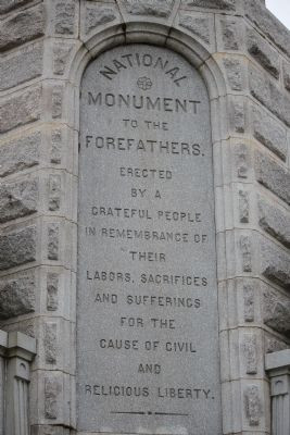 The National Monument to our Forefathers Marker Photo, Click for full ...
