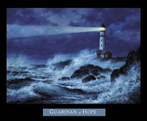 Hope Lighthouse Poster 28x22