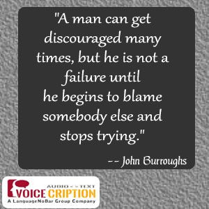 Voicecription, proficient #transcriptioncompany - Quote of the day