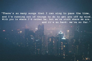 city, love, night, quote, sad, tyopgraphy