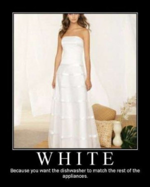 Motivational White Wedding Dress Dishwasher Match Appliances