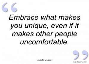 embrace what makes you unique