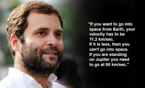 Rahul Gandhi's wise words