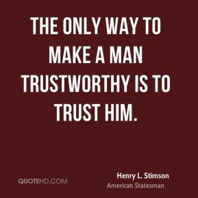 quotes about being trustworthy