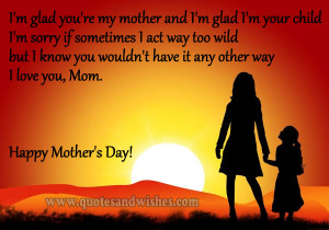 Mothers Day Wishes For Mom From Daughter Mother Daughter Quotes