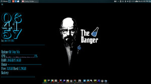 The Danger pack. Conky With Wallpaper by speedracker