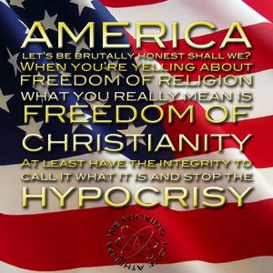 American Christian Hypocrisy