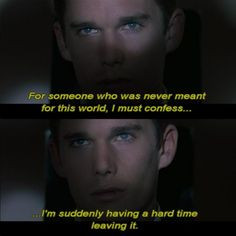 Gattaca, one of my favorite movies - I watched it again tonight, and ...