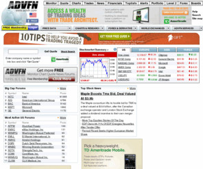 real-time on line stock quotes and stock charts, quick stock quote ...