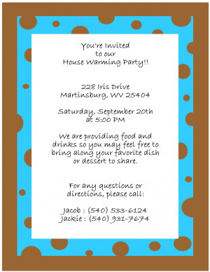 Housewarming Party Ideas For The House Owner