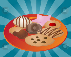 Coffee And Cookies Clip Art...