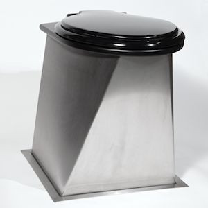 Stainless Steel Outhouse Toilet Pedestals