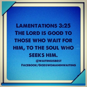 waiting on God