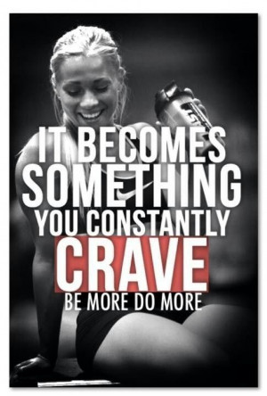 so often you will grow to like it and grow to crave it make those ...