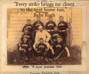 Baseball Quotes Babe Ruth Team With Babe Ruth Quote
