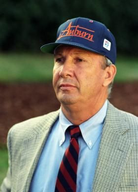 Pat Dye, football coach, Auburn University, born in Blythe, Georgia