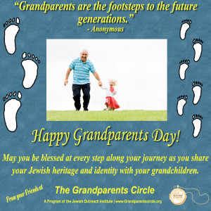 Grandparents Are The Footsteps To The Future Generations ”