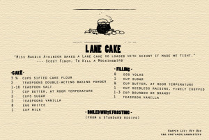 To Kill A Mockingbird Lane Cake Recipe