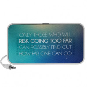 Inspirational and motivational quotes portable speaker