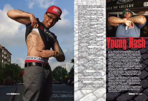 Cory Gunz X Young Hash Interview In Urban Ink 21 Tupac Cover Fly