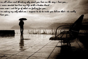 but don't felt it by their own .