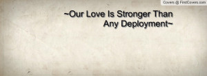 our love is stronger than any deployment~ , Pictures
