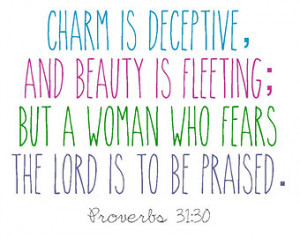 ... woman who fears the Lord Christian Bible verse Scripture gift for wife
