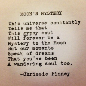 Gypsy wandering soul ...always