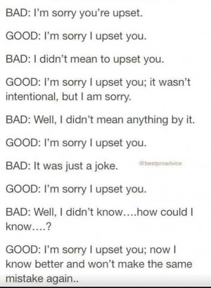 Im sorry i upset you